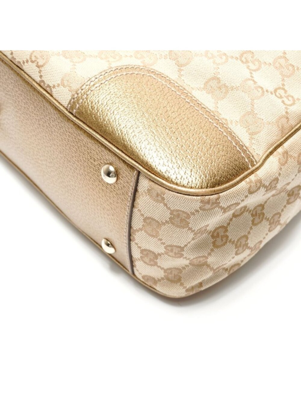 Gucci Tote GG Canvas Gold - Picture 6 of 10